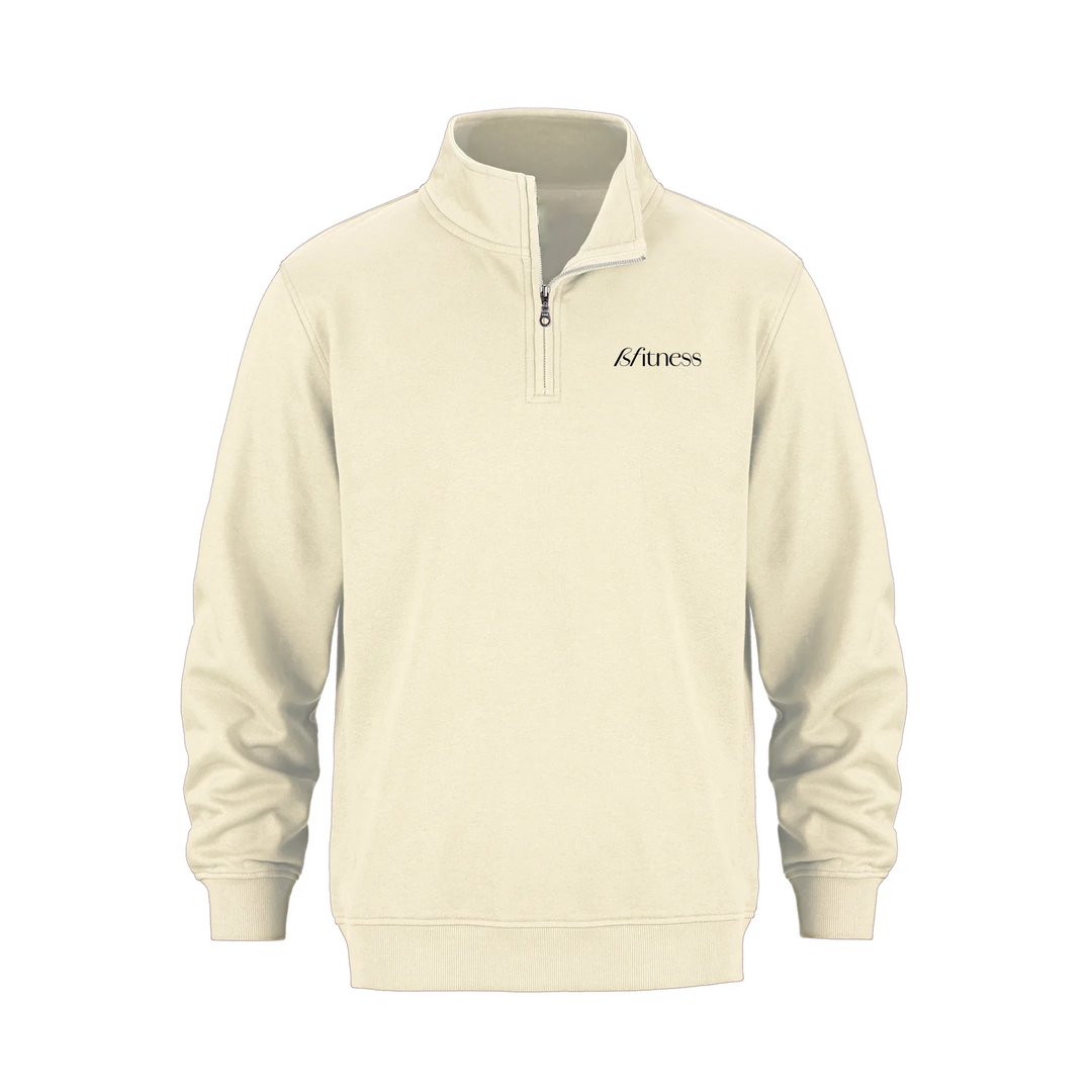 BFITNESS EMBROIDERED 1/4 ZIP (UNISEX)