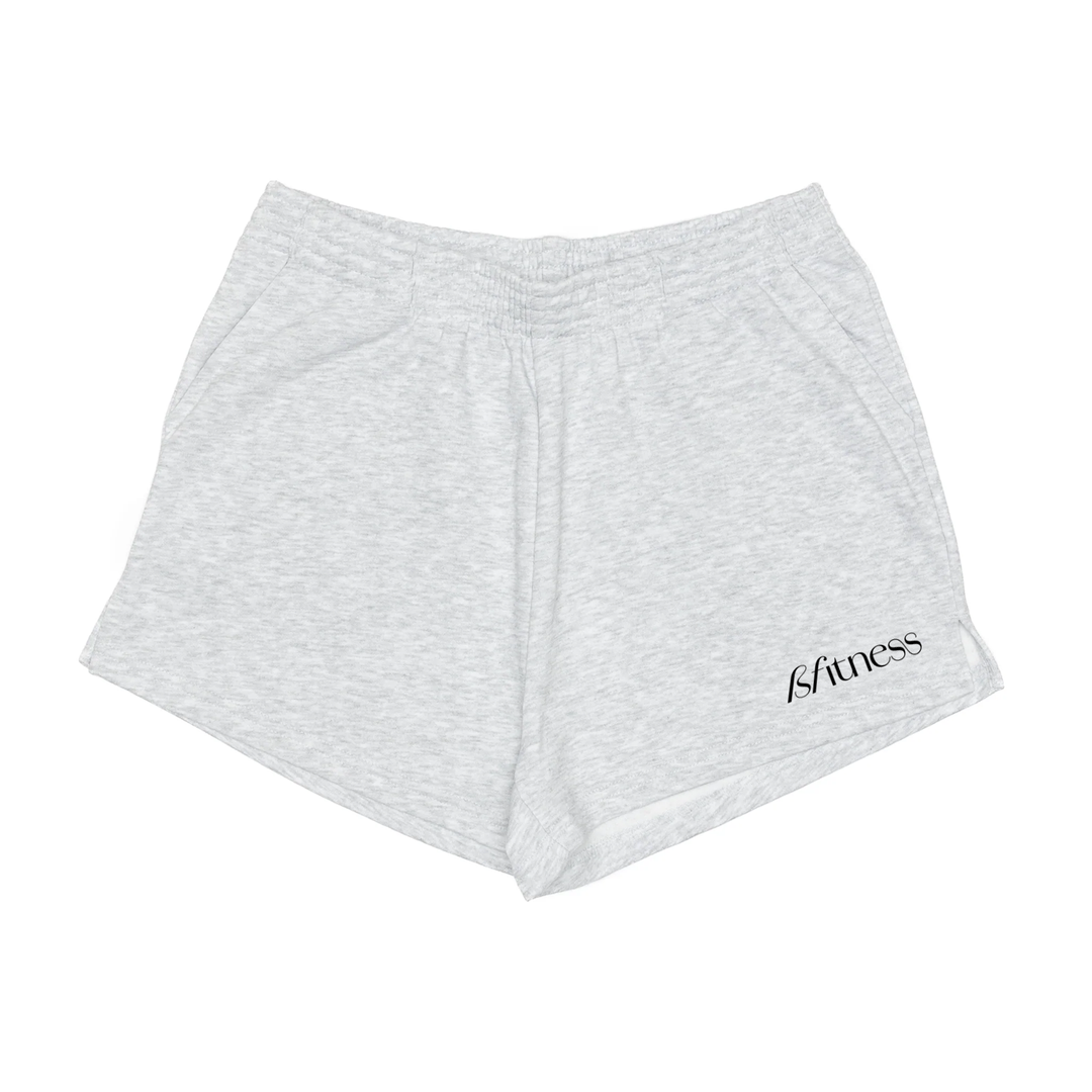 BFITNESS EMBROIDERED SWEAT SHORTS (WOMENS)