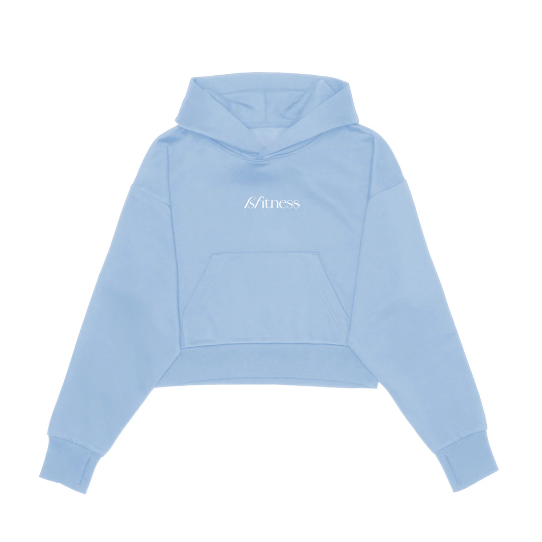 LIMITED EDITION BFITNESS EMBROIDERED CROPPED SCUBA HOODIE (WOMENS)