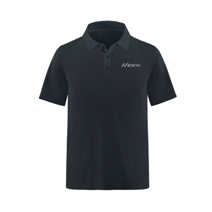 BFITNESS EMBROIDERED PIQUE POLO (MENS)