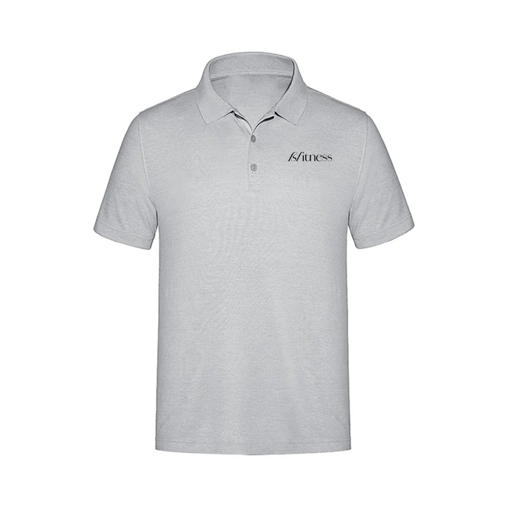 BFITNESS EMBROIDERED PIQUE POLO (MENS)