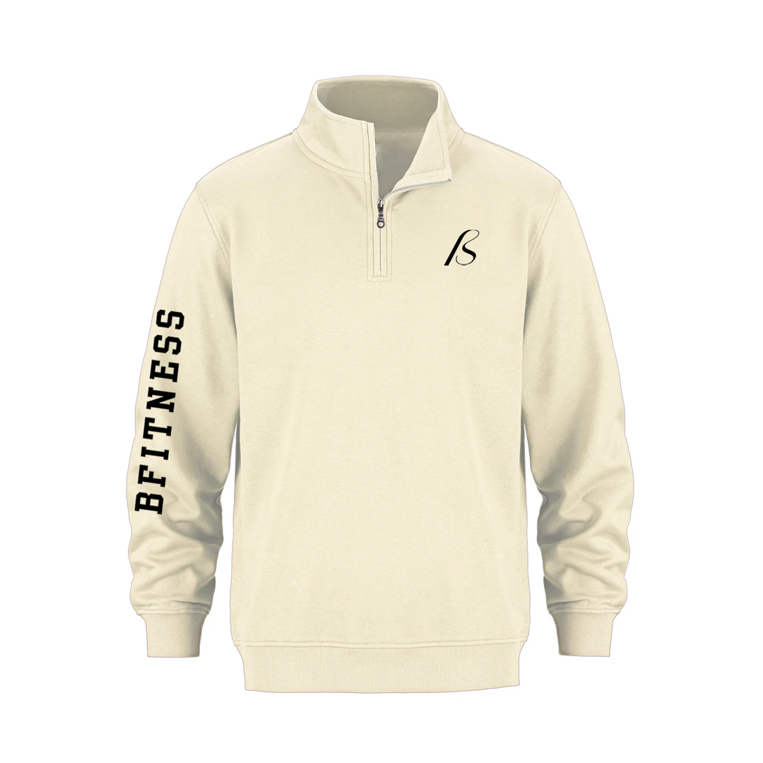 BFITNESS CLASSIC SLEEVE 1/4 ZIP (UNISEX)