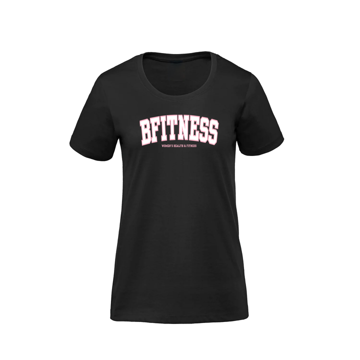 BFITNESS VARSITY PREMIUM TEE (WOMENS)