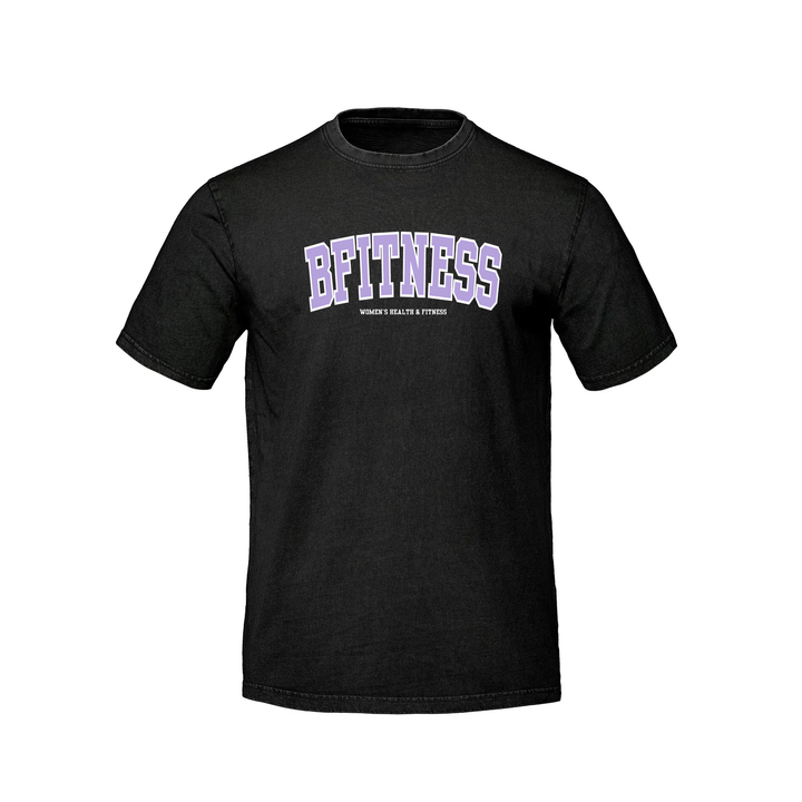 BFITNESS VARSITY RETRO TEE (UNISEX)