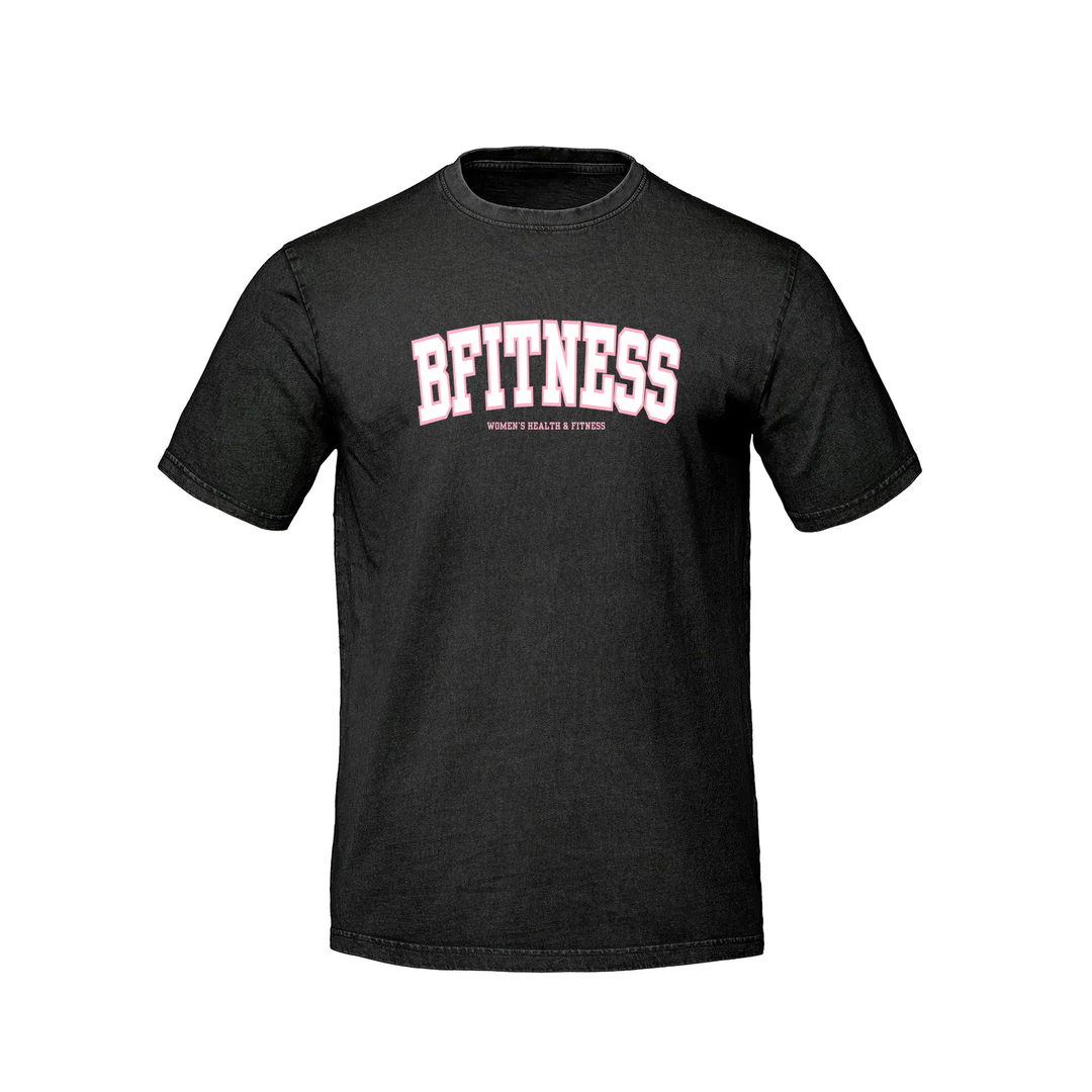 BFITNESS VARSITY RETRO TEE (UNISEX)
