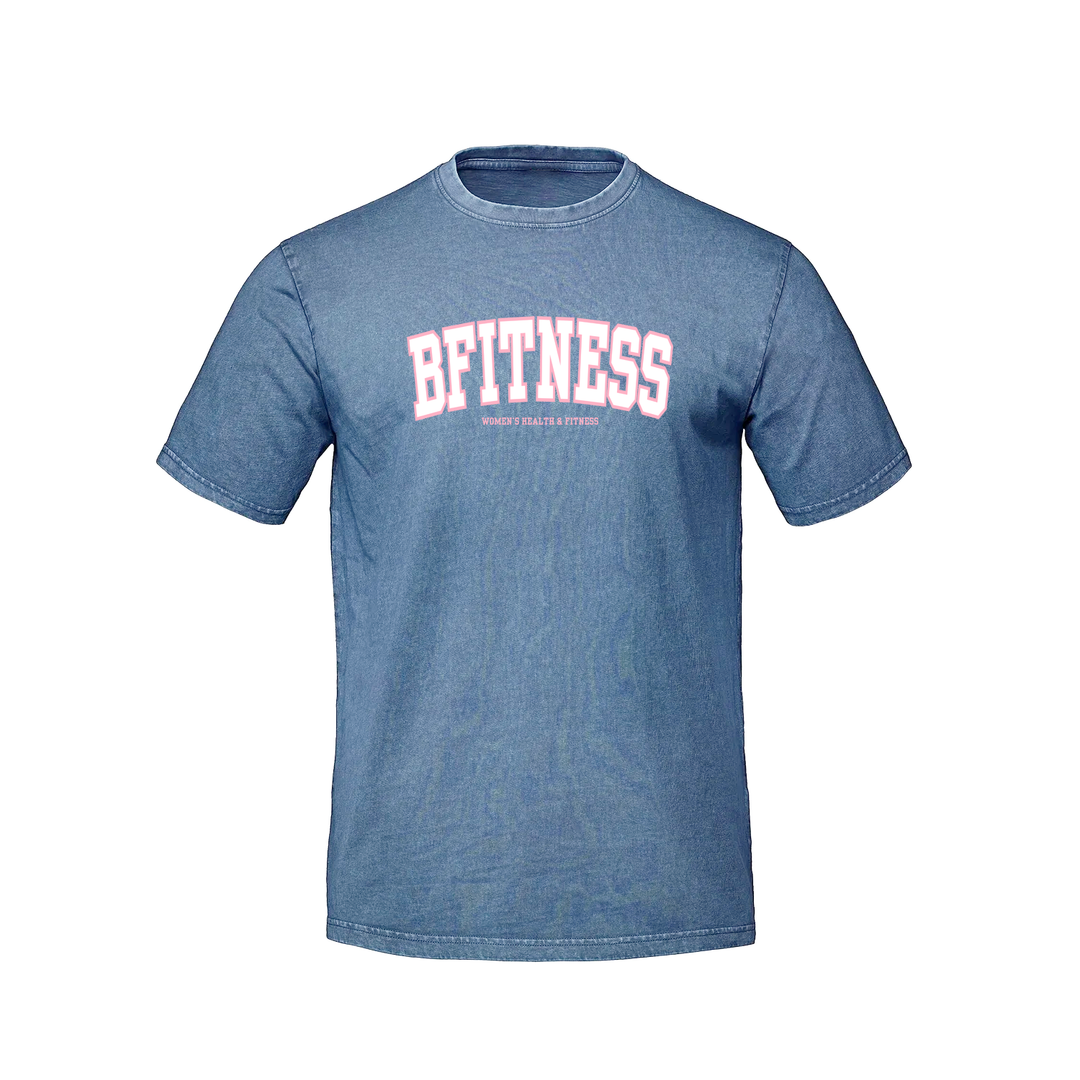 BFITNESS VARSITY RETRO TEE (UNISEX)