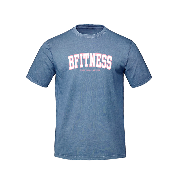 BFITNESS VARSITY RETRO TEE (UNISEX)