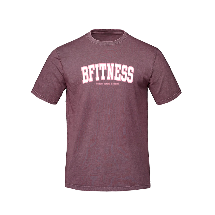 BFITNESS VARSITY RETRO TEE (UNISEX)