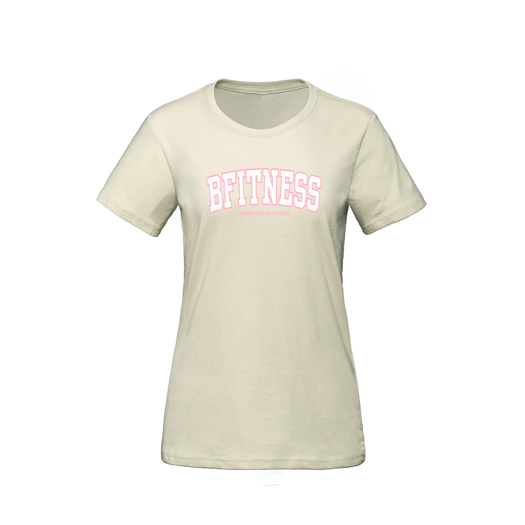 BFITNESS VARSITY TEE (WOMENS)