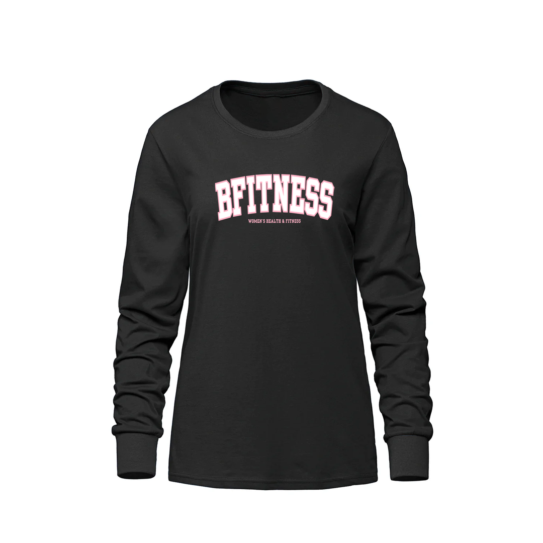BFITNESS VARSITY LONG SLEEVE (WOMENS)