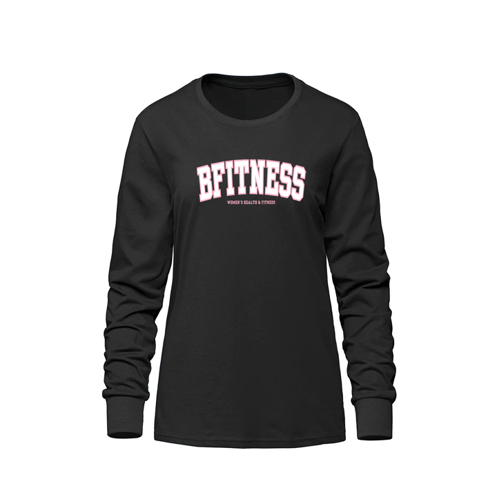 BFITNESS VARSITY LONG SLEEVE (WOMENS)