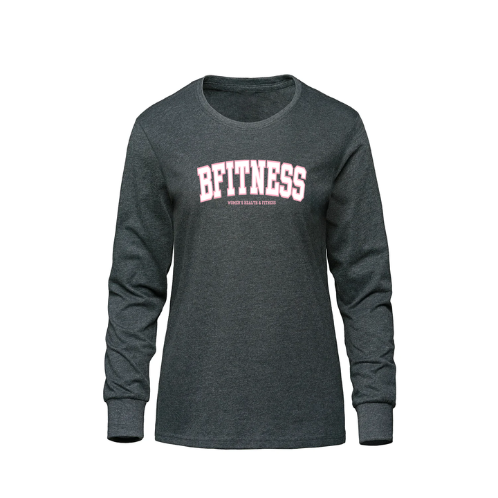 BFITNESS VARSITY LONG SLEEVE (WOMENS)