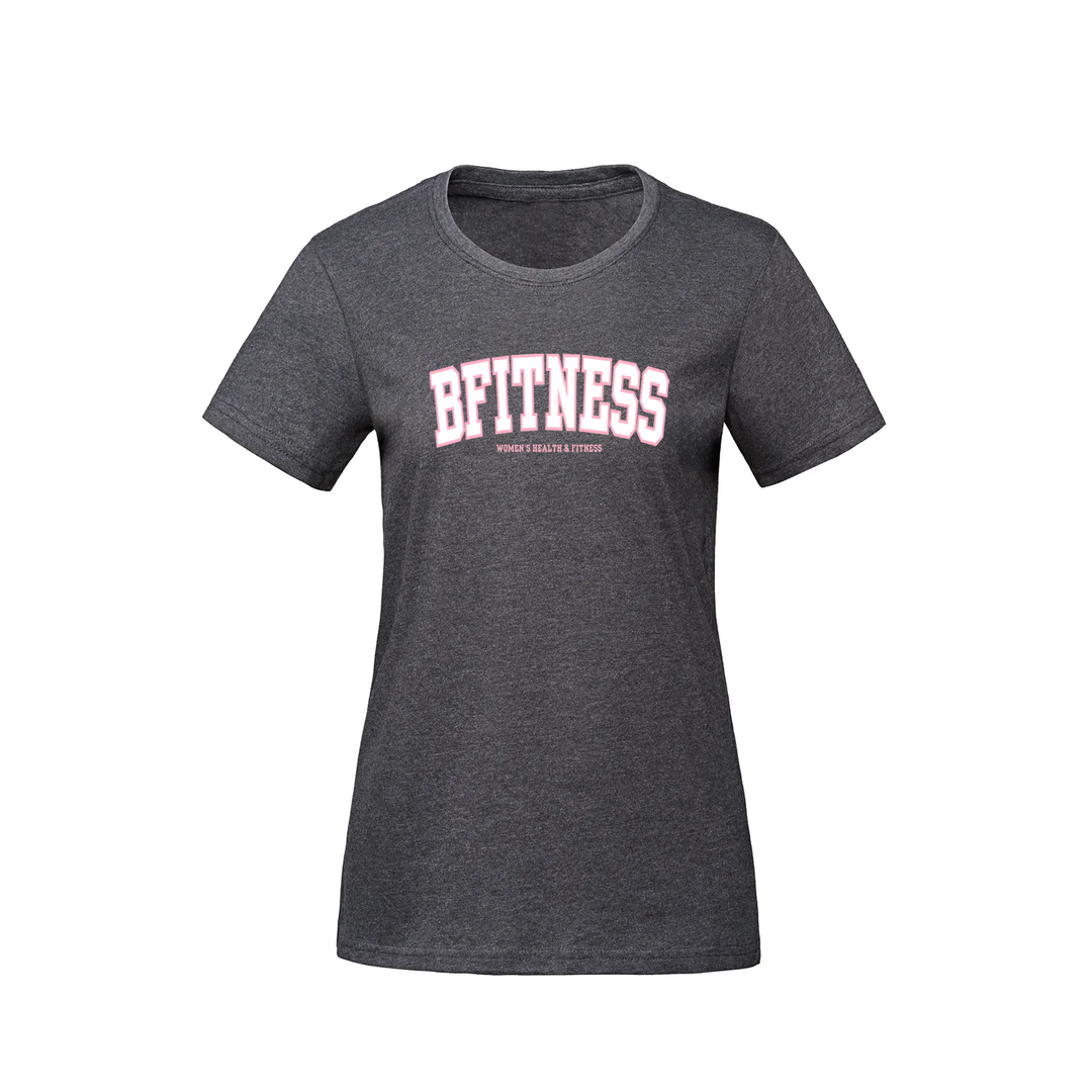 BFITNESS VARSITY TEE (WOMENS)
