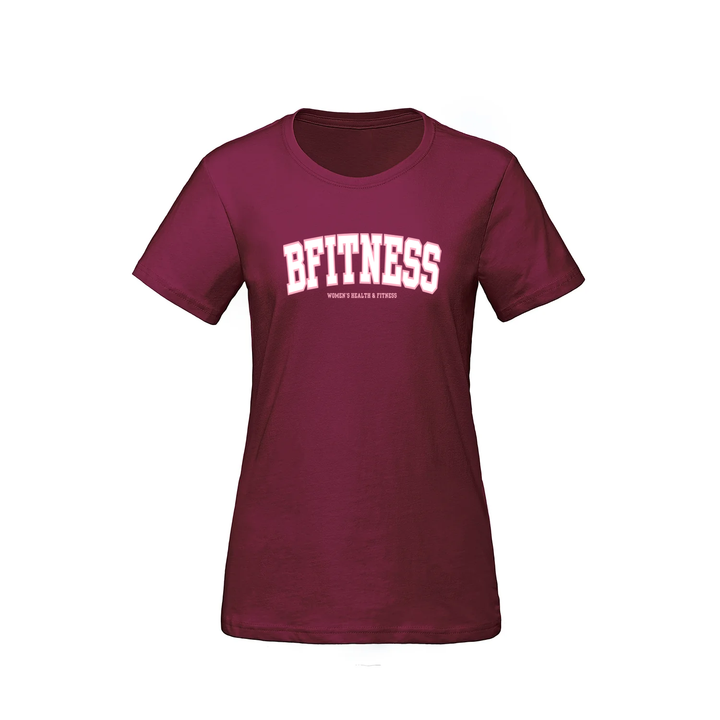 BFITNESS VARSITY TEE (WOMENS)