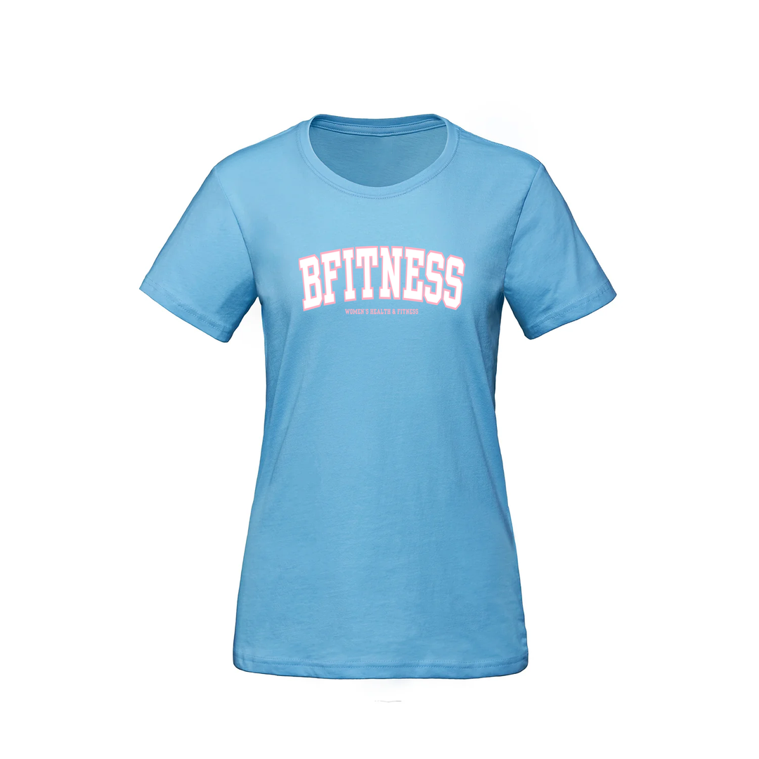 BFITNESS VARSITY TEE (WOMENS)