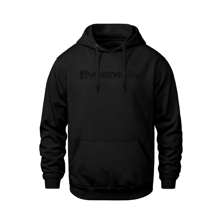 THE ELEVATED EDIT HOODIE - BLACK (UNISEX)