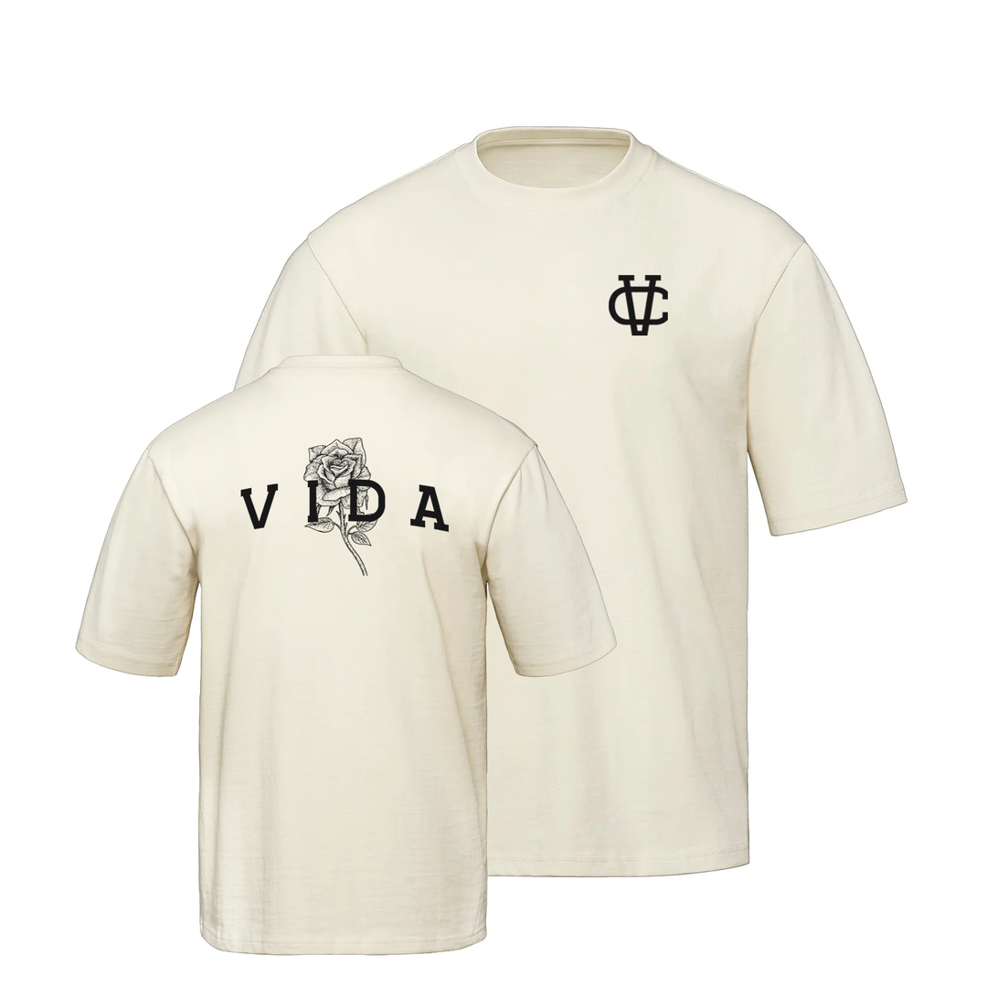 VIDA ROSE OVERSIZED TEE (UNISEX)