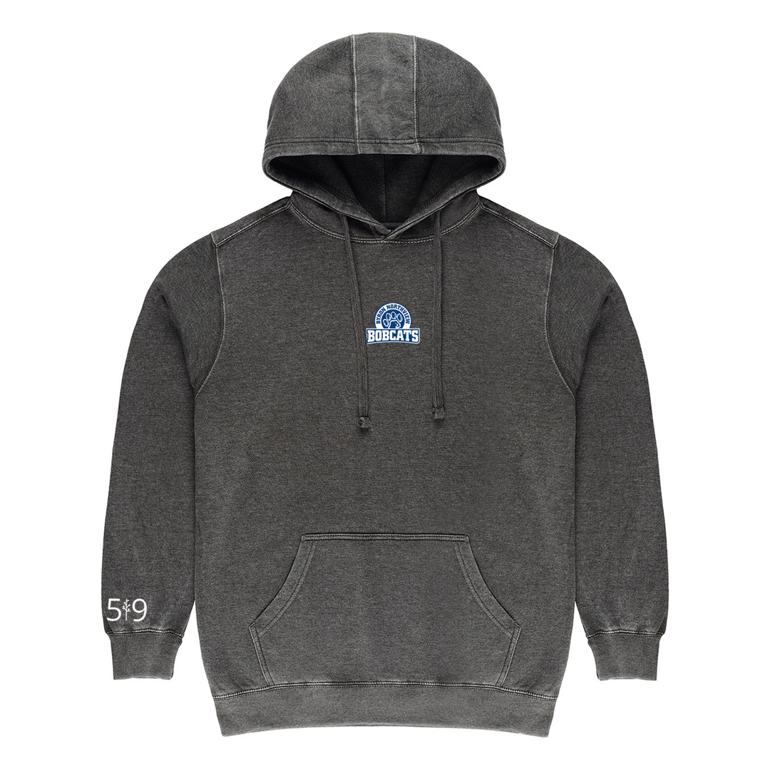 BOBCATS LIMITED EDITION EMBROIDERED VINTAGE HOODIE (UNISEX)