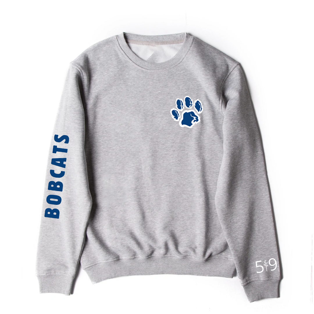 BOBCATS SLEEVE LOGO CREW (UNISEX)