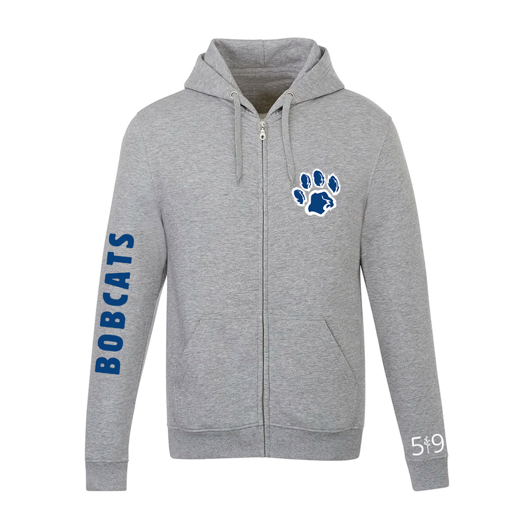 BOBCATS SLEEVE LOGO FULL ZIP (UNISEX)