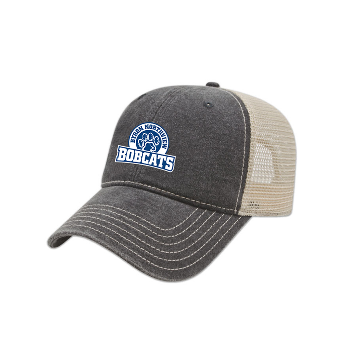 BYRON NORTHVIEW EMBROIDERED VINTAGE TRUCKER CAP