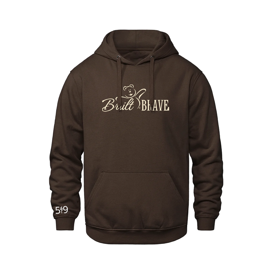 CHF BUILT BRAVE HOODIE (UNISEX)