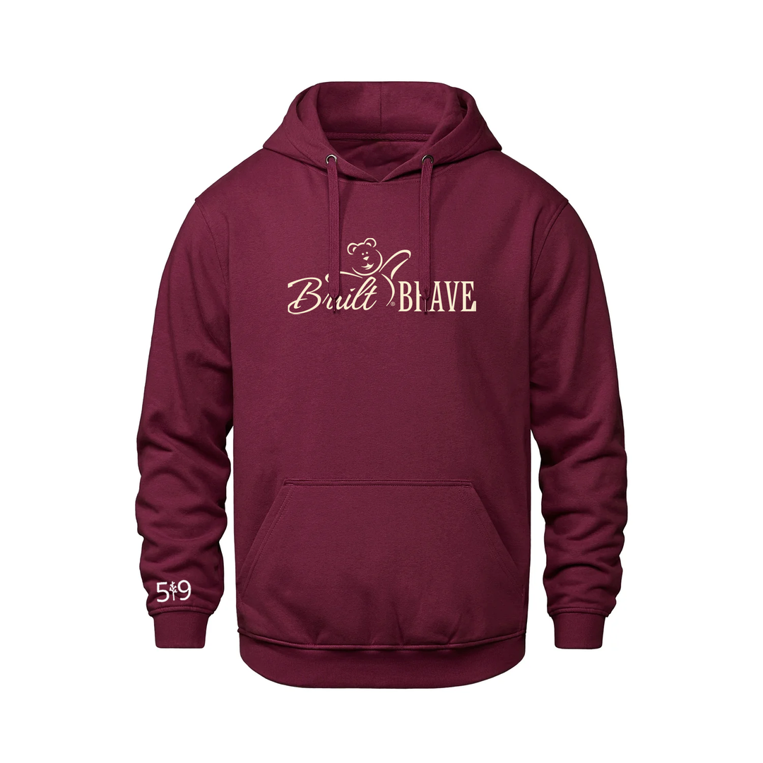 CHF BUILT BRAVE HOODIE (UNISEX)
