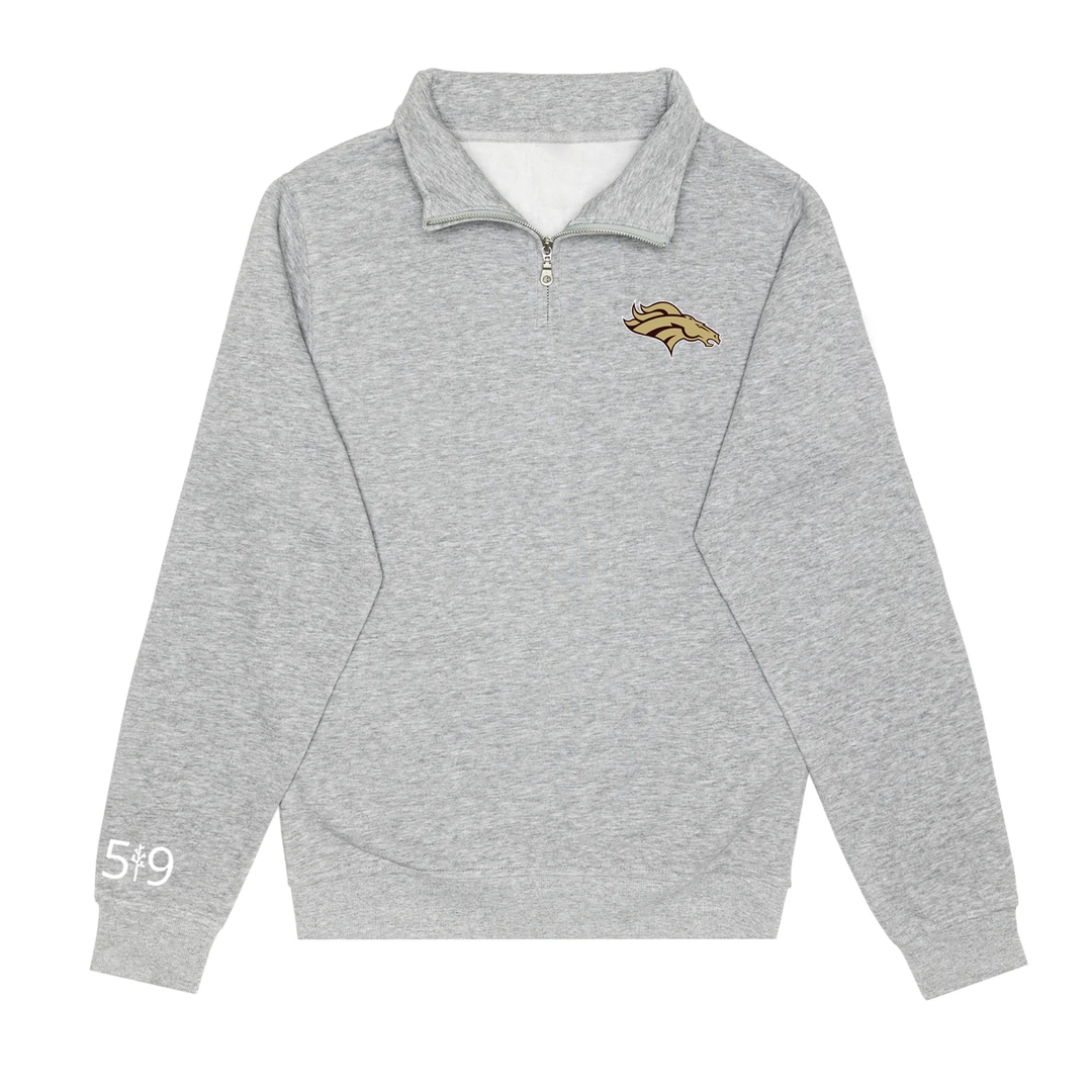 BANTING EMBROIDERED 1/4 ZIP (UNISEX)