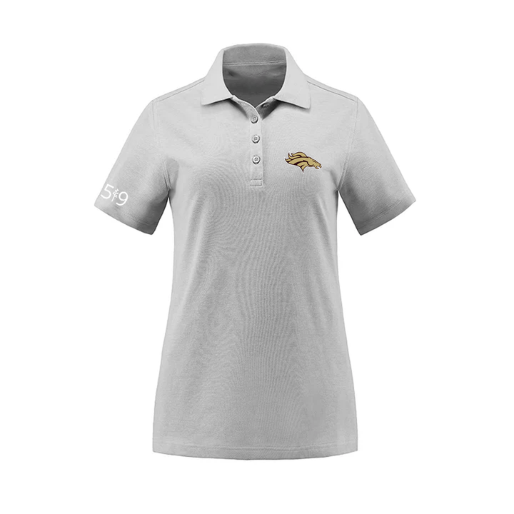 BANTING EMBROIDERED PIQUE POLO (WOMENS)