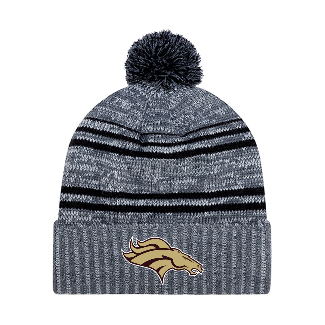 BANTING EMBROIDERED POM-POM TOQUE