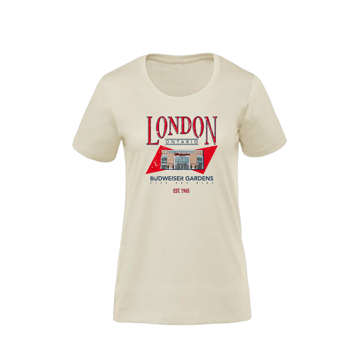 LONDON VINTAGE BUD GARDENS PREMIUM TEE (WOMENS)