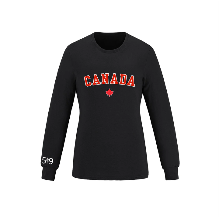 CANADA VARSITY LONG SLEEVE (WOMENS)
