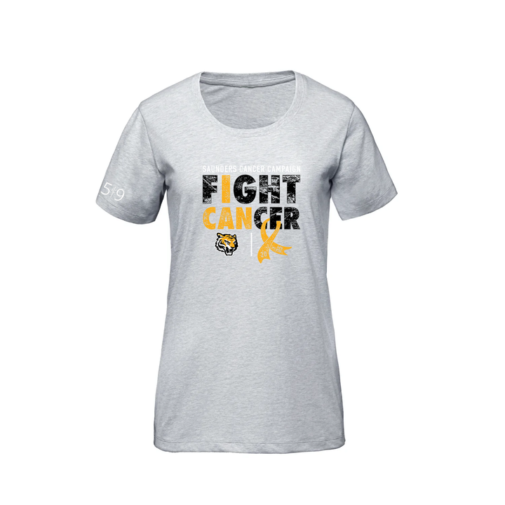 FIGHT CANCER PREMIUM TEE (WOMENS)