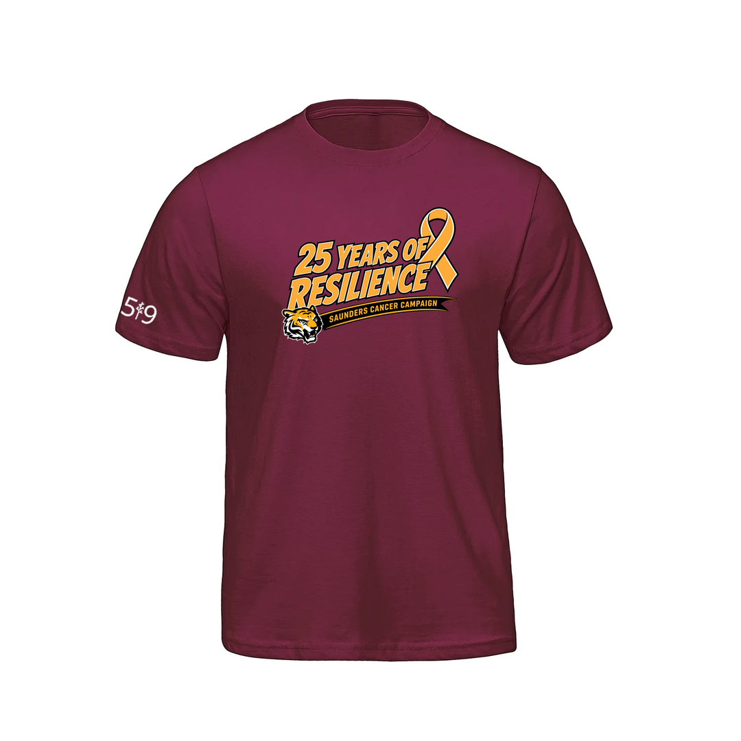 SAUNDERS CANCER CAMPAIGN 2026 TEE (MENS)