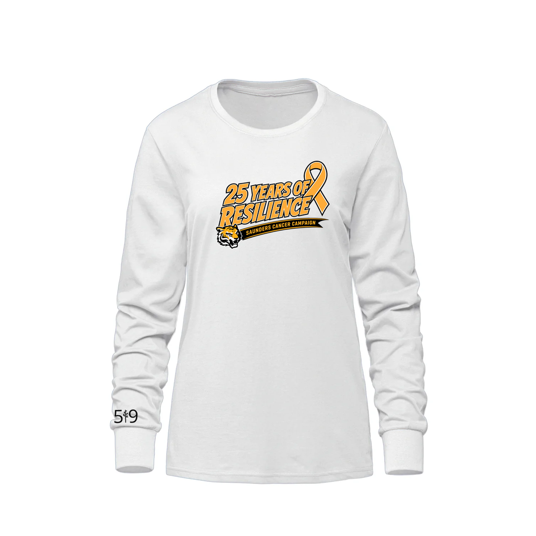 SAUNDERS CANCER CAMPAIGN 2026 LONG SLEEVE (WOMENS)