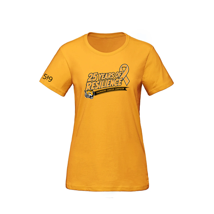 SAUNDERS CANCER CAMPAIGN 2026 TEE (WOMENS)