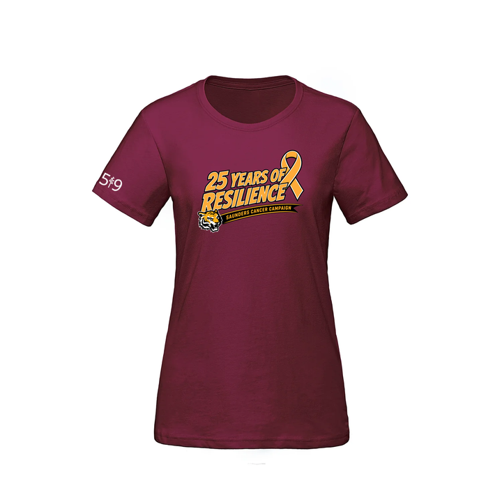 SAUNDERS CANCER CAMPAIGN 2026 TEE (WOMENS)