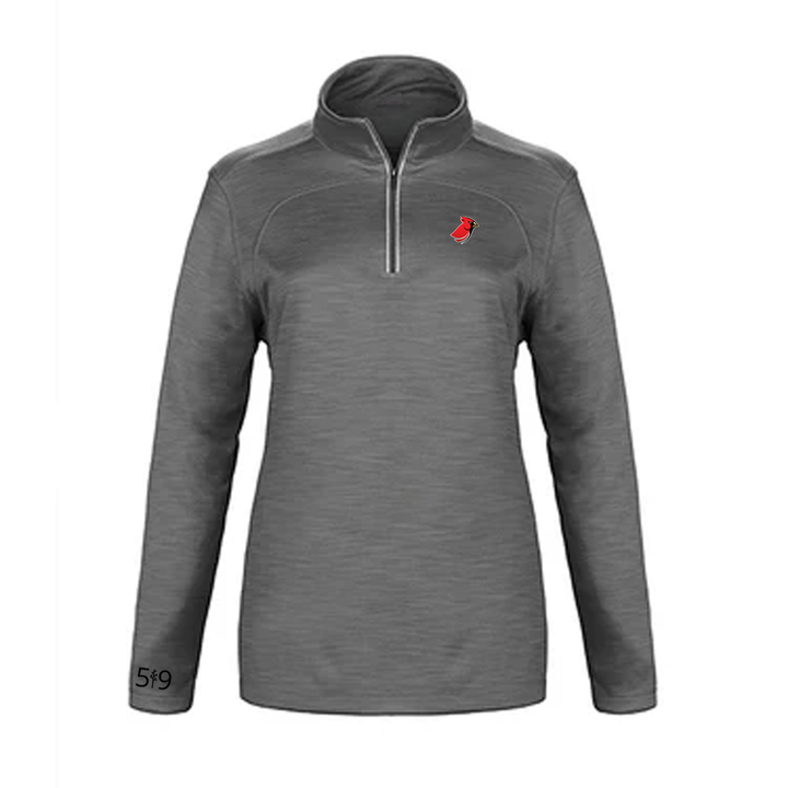 KENSAL PARK EMBROIDERED PREMIUM ATHLETIC 1/4 ZIP (WOMENS)