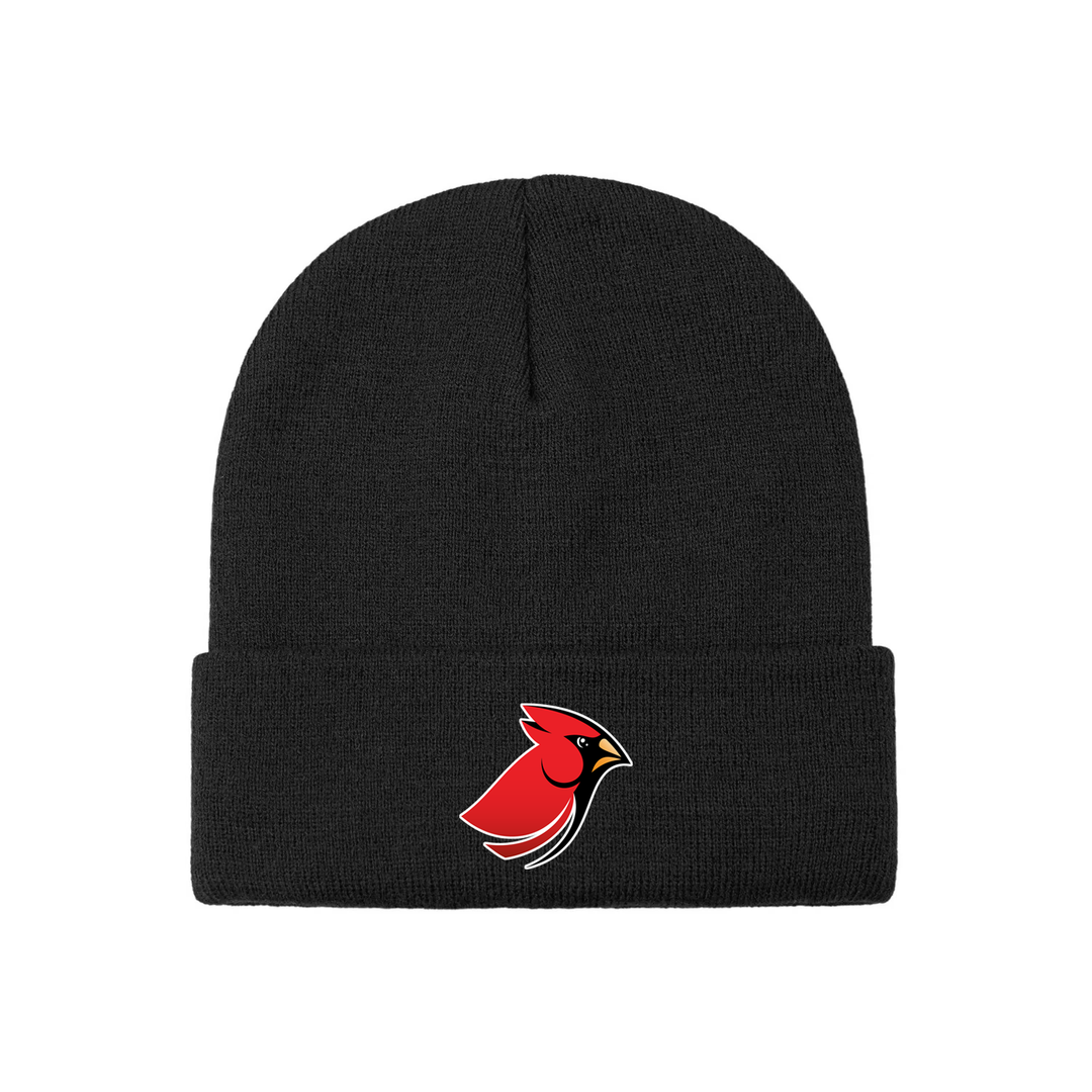 KENSAL PARK EMBROIDERED FLEECE-LINED TOQUE