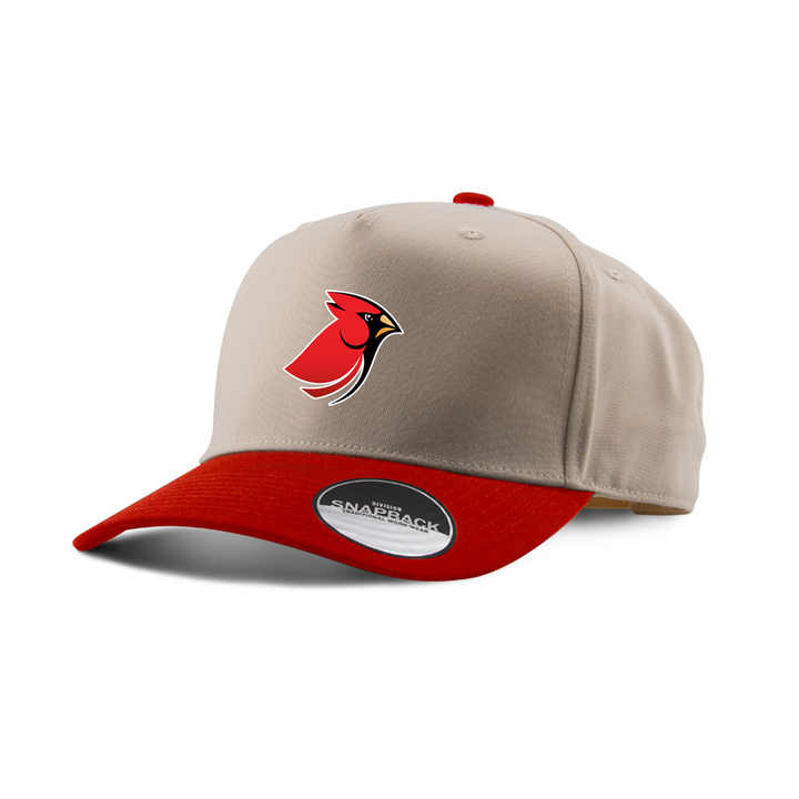 KENSAL PARK EMBROIDERED TWO-TONE PANEL CAP