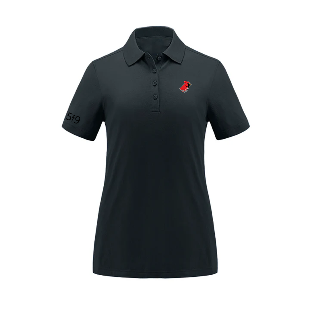 KENSAL PARK EMBROIDERED PIQUE POLO (WOMENS)