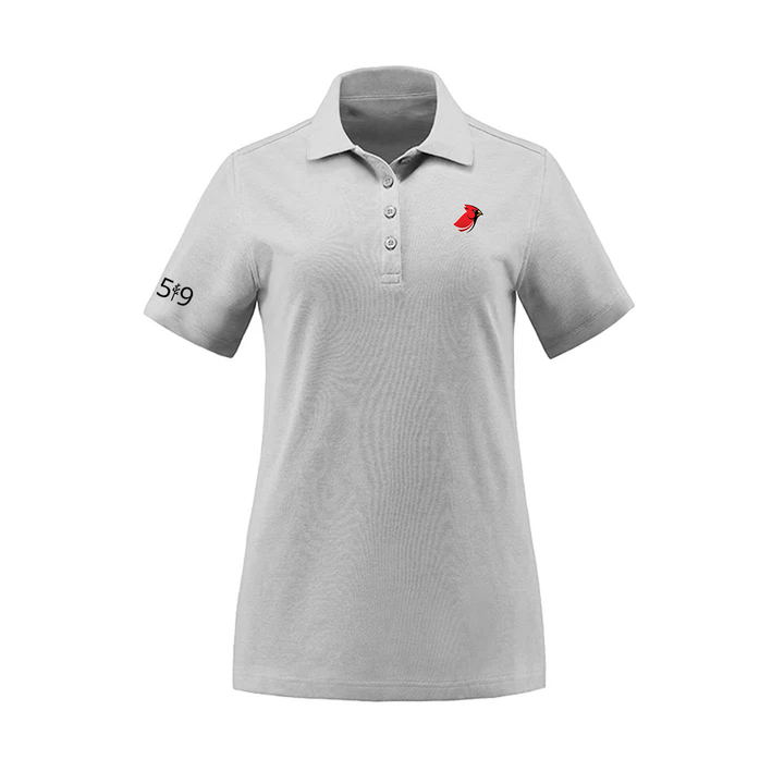 KENSAL PARK EMBROIDERED PIQUE POLO (WOMENS)