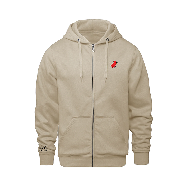 KENSAL PARK EMBROIDERED ZIP-UP HOODIE (UNISEX)
