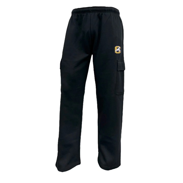 CENTRAL EMBROIDERED CARGO SWEATPANTS (UNISEX)