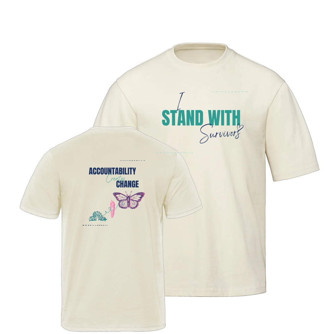 ACCOUNTABILITY CREATES CHANGE OVERSIZED TEE (UNISEX)