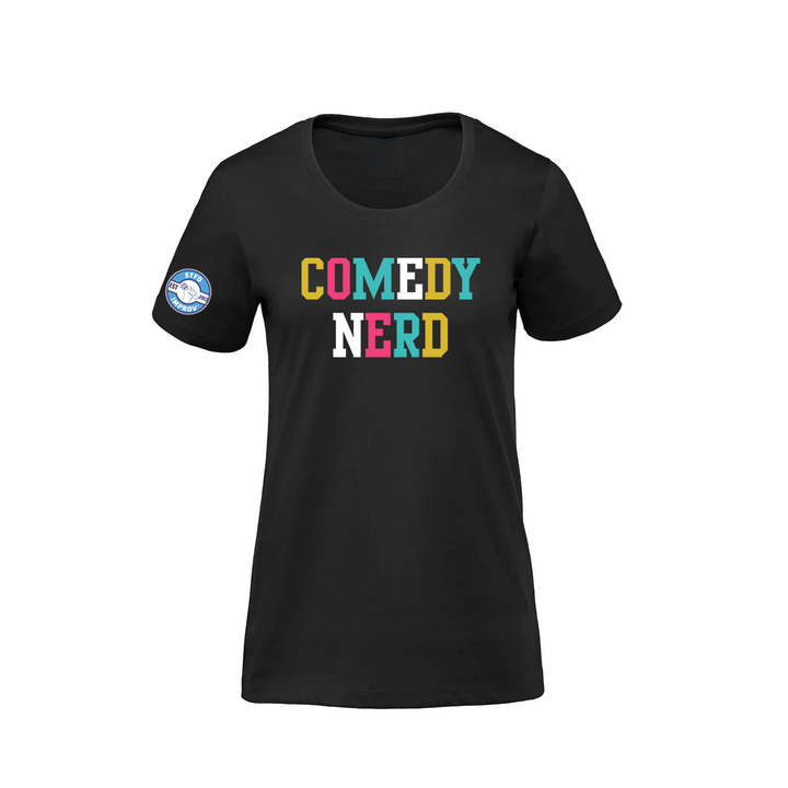 COMEDY NERD PREMIUM TEE (WOMENS)