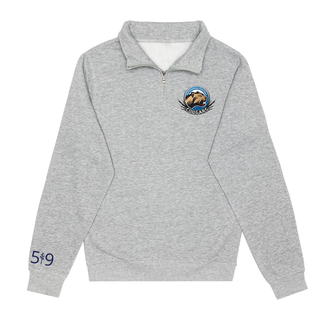 CENTENNIAL CENTRAL COUGARS 1/4 ZIP (YOUTH)