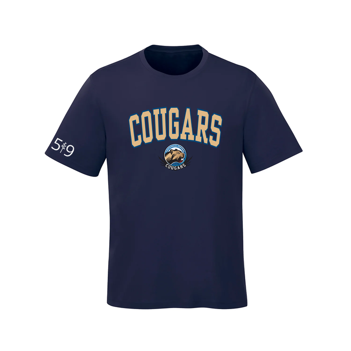 COUGARS VARSITY TEE (MENS)