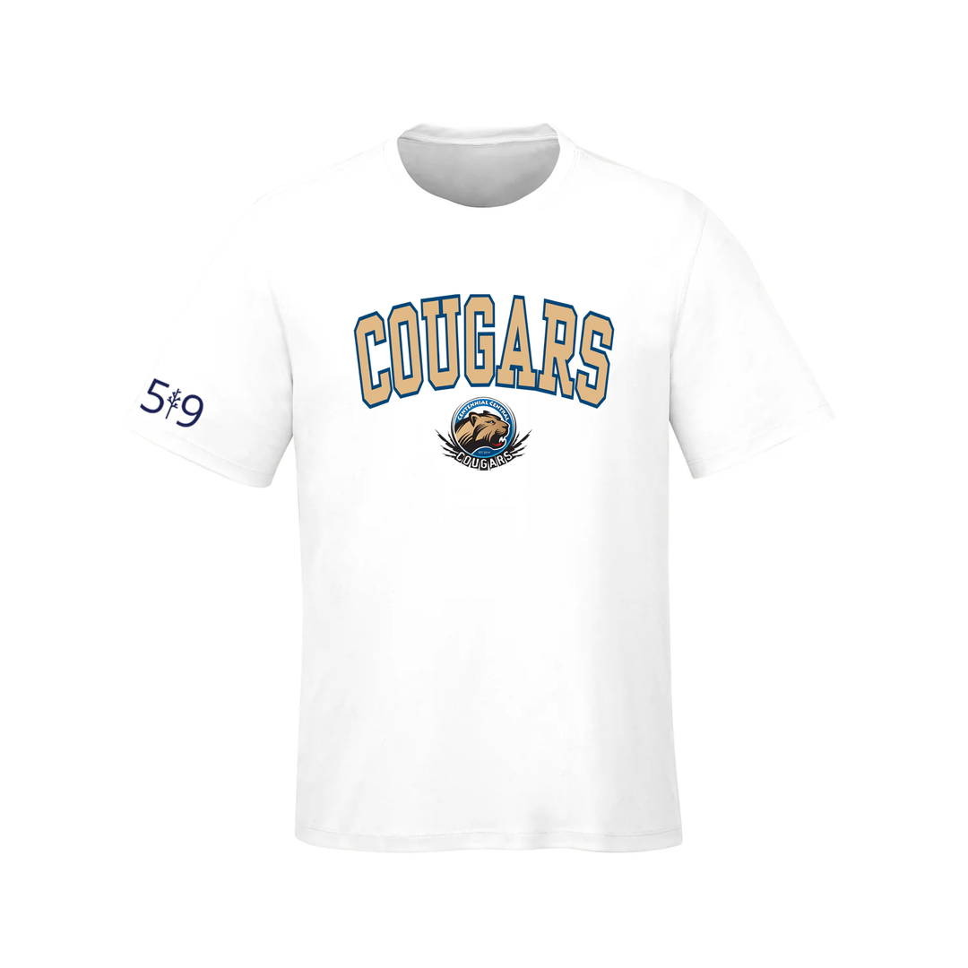 COUGARS VARSITY TEE (MENS)
