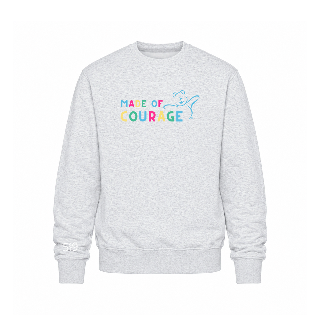CHF MADE OF COURAGE CREW (UNISEX)